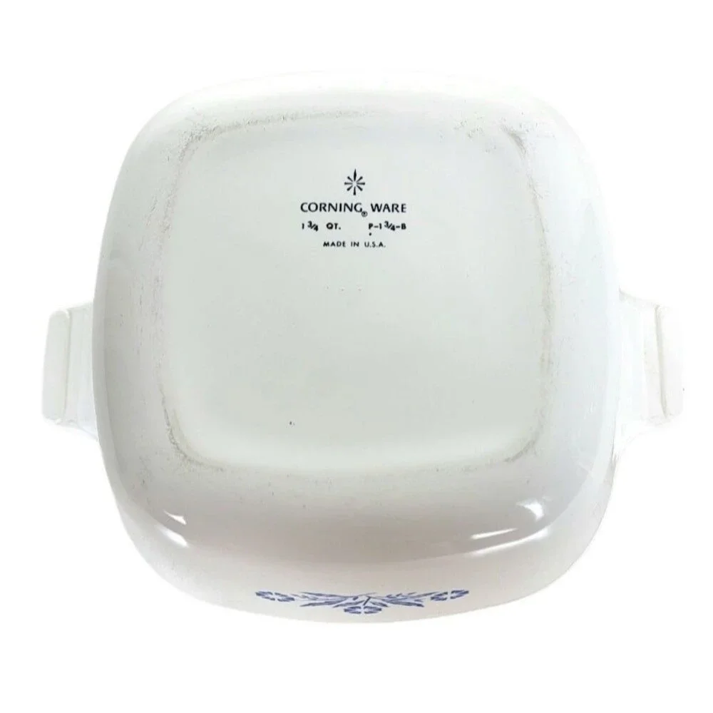 Vintage Cornflower Corning Ware 1 3/4 QT. P-134-B Casserole Baking Dish